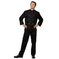 MAURICE Veste de cuisine homme manches longues en coton