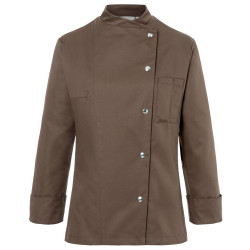 LARISSA Veste de cuisine femme manches longues