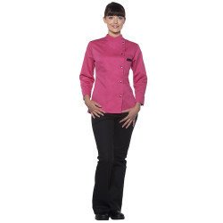 LARISSA Veste de cuisine femme manches longues