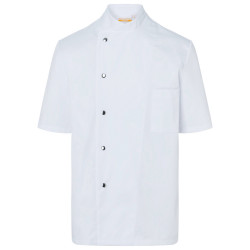 GUSTAVE Veste de cuisine homme manches courtes