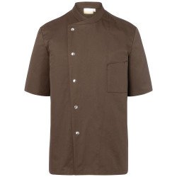 GUSTAVE Veste de cuisine homme manches courtes