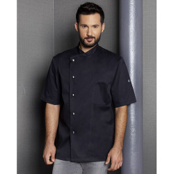 GUSTAVE Veste de cuisine homme manches courtes