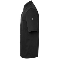 GUSTAVE Veste de cuisine homme manches courtes