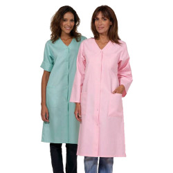 NINETTE CLASSIC Blouse de travail femme manches transformables