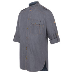 CALIFORNIA Chemise de cuisine homme en jeans