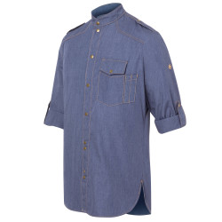 CALIFORNIA Chemise de cuisine homme en jeans