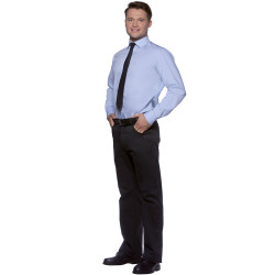 MIRO Chemise de service manches longues homme stretch