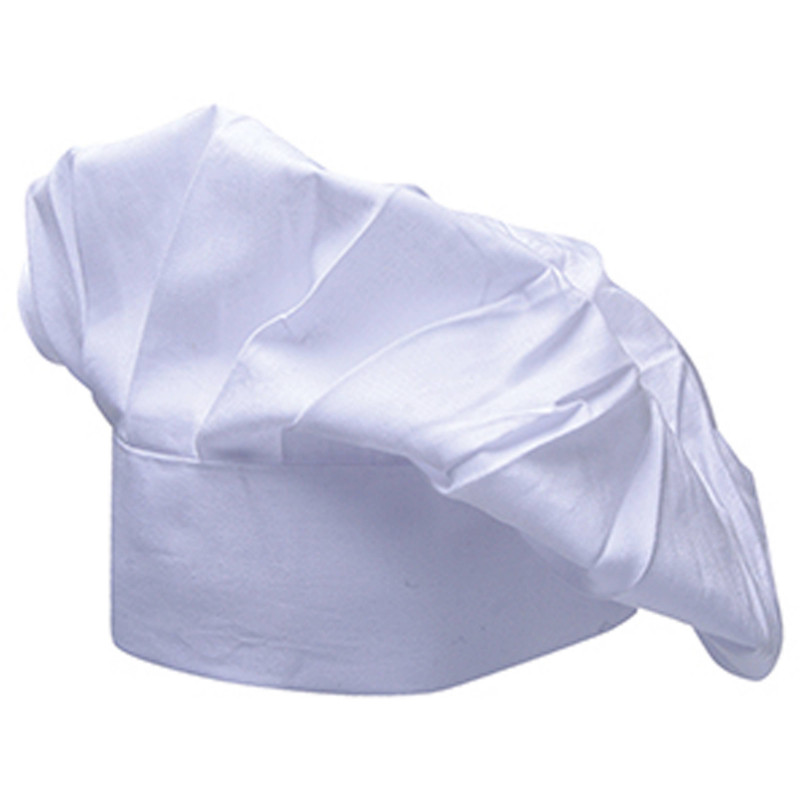 Toque de chef cuisinier en coton PHILIP - BGA Vêtements