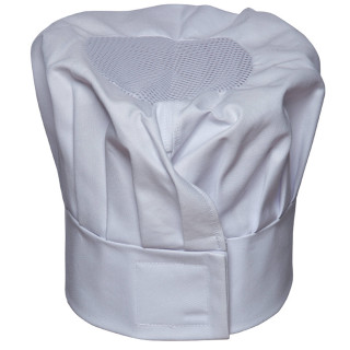 2 Toques De Cuisinier élastiques - Coton Respirant - Taille Universelle 56-58 Cm - Pour Cuisine, Boulangerie, Atelier