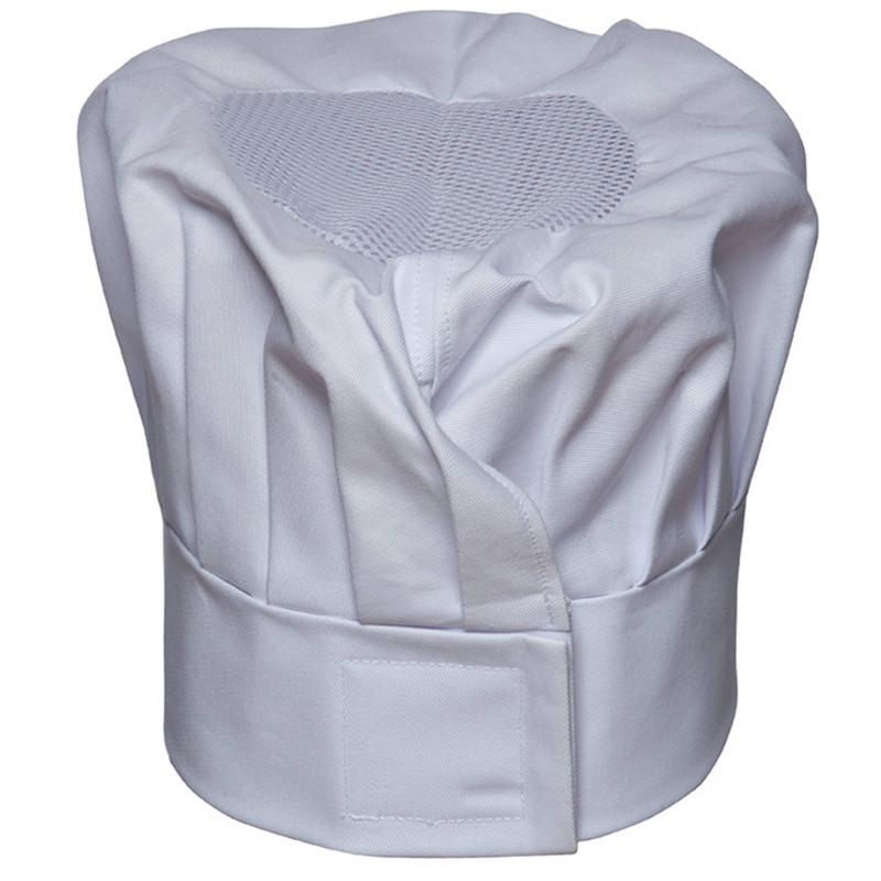 Toque de chef cuisinier en coton JEANNOT - BGA Vêtements