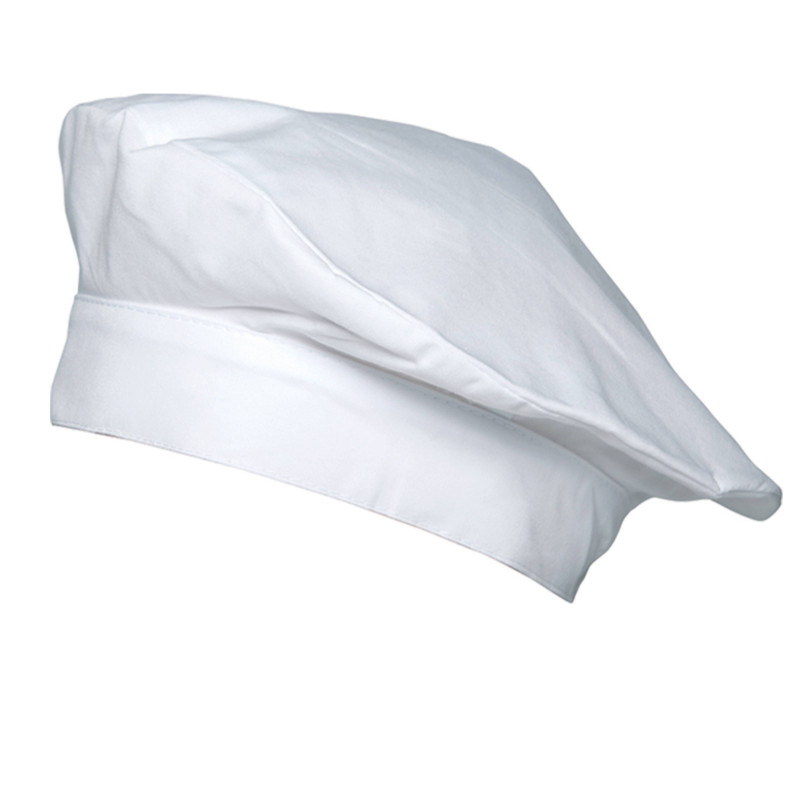 Toque de cuisinier Blanche