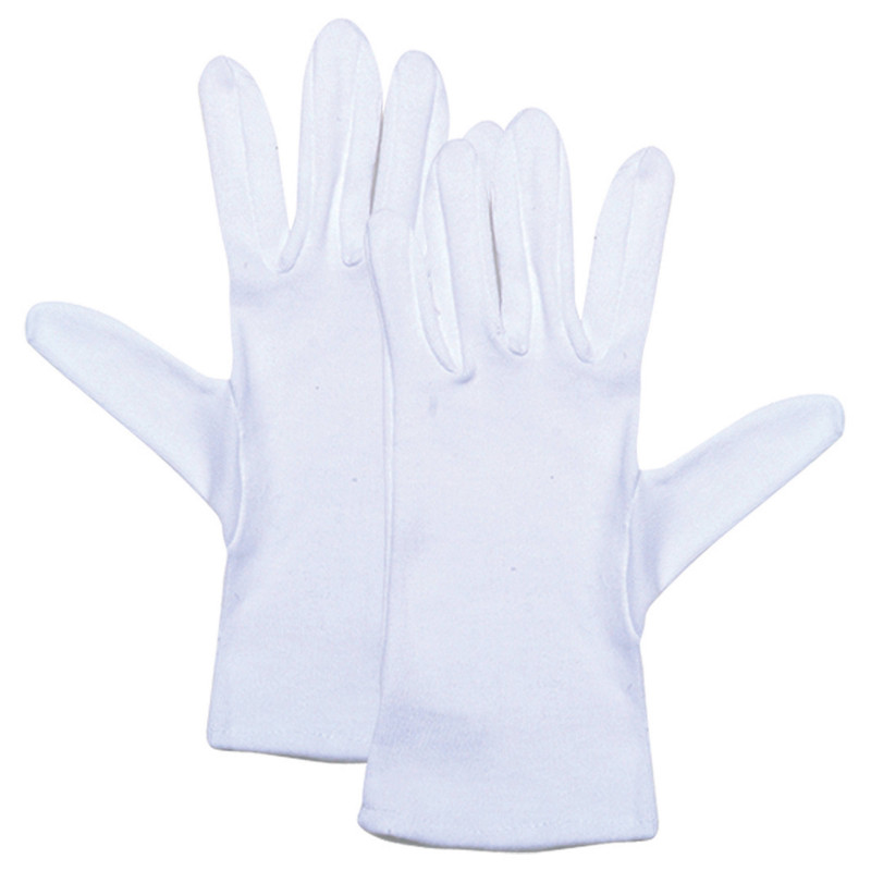 Gants blancs 100% coton SEVILLA - BGA Vêtements