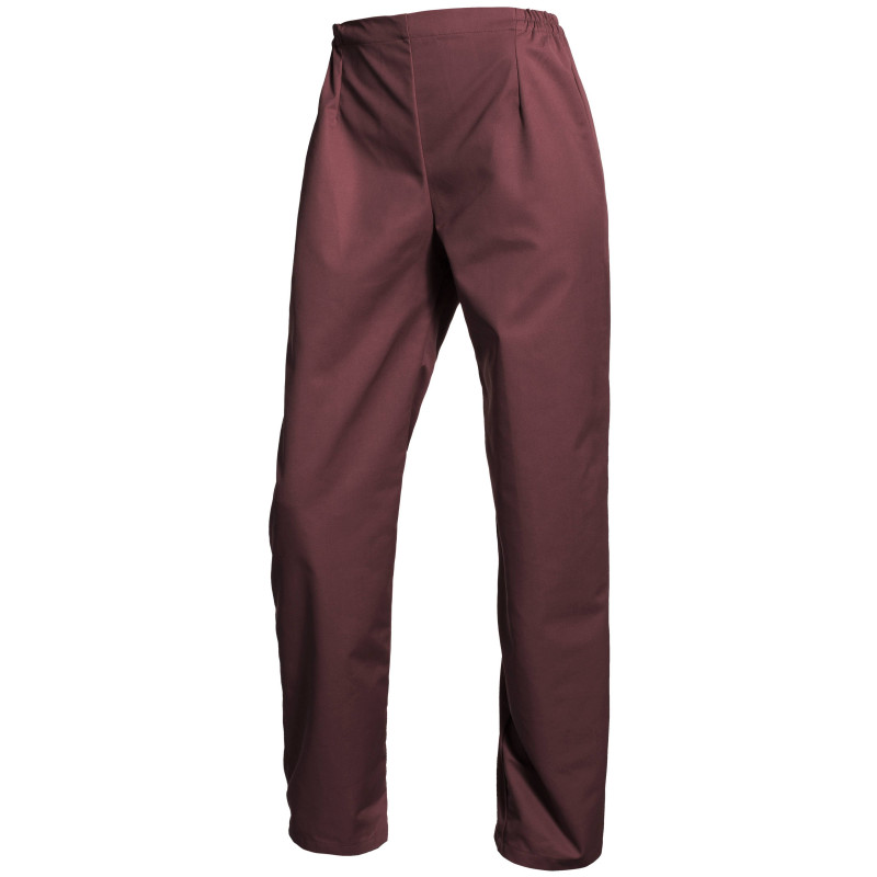 VICTOR Pantalon médical Femme ventre plat prune