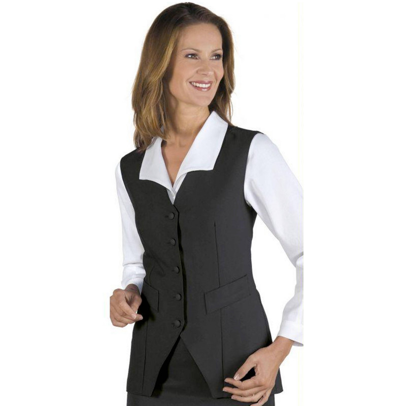 gilet serveur femme