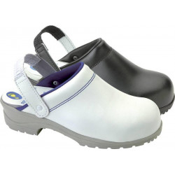 sabots de sécurité cuir 