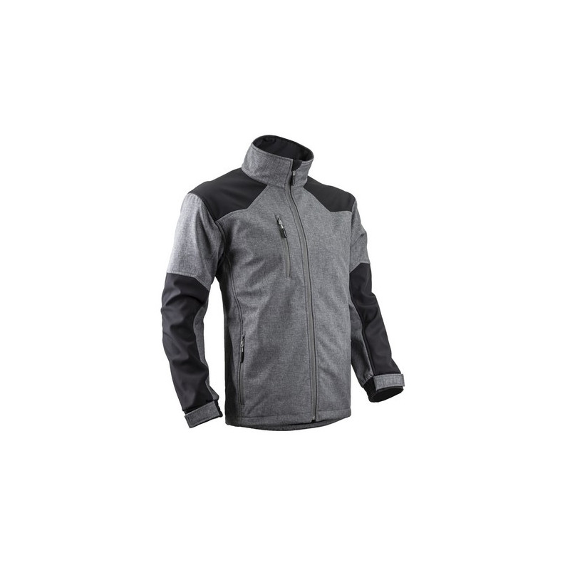 Veste Softshell Kohmet Gris Chine Impr Reflechissant