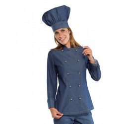 LADY JEAN Veste De Cuisine Femme Manches longues