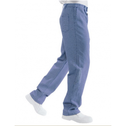 Cuoco Blu Pantalon De Cuisine Bleu