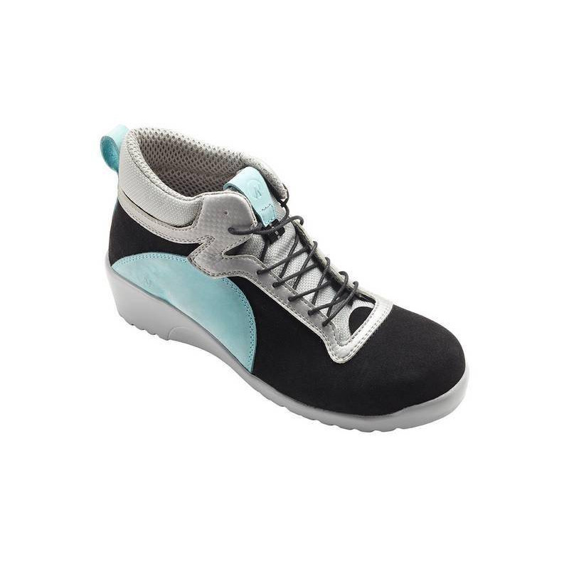 NICOLE Chaussure de sécurite femme cuir S3 haute NORDWAYS NICOLE Chaussure de sécurite femme cuir S3 haute NORDWAYS
