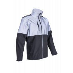 Taka Veste Softshell Noir Reflectif