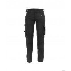 Pantalon Travail Stretch Et Pg Dynax Poches Genoux Pour Femme