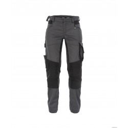 Pantalon Travail Stretch Et Pg Dynax Poches Genoux Pour Femme