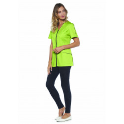 Jade Tunique Femme Stretch Avec Fermeture Zip