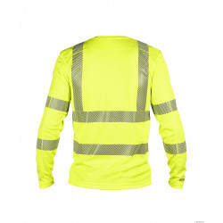 T-shirt Haute Visibilité Uv Manches Longues Class 3