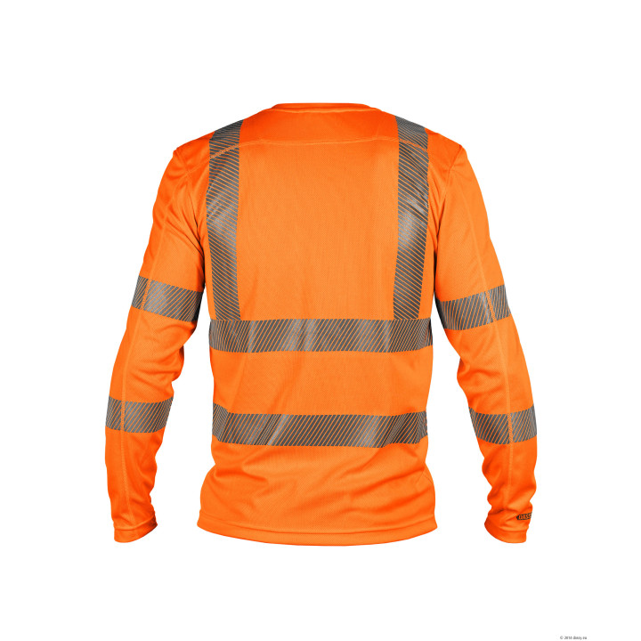 T-shirt Haute Visibilit&eacute; Uv Manches Longues Class 3