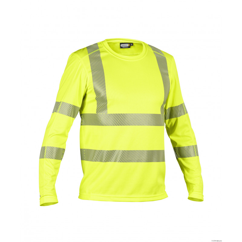 T-shirt Haute Visibilité Uv Manches Longues Class 3