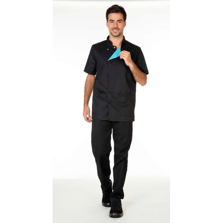 THEO TUNIQUE MEDICALE HOMME MANCHES COURTES
