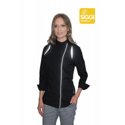 Astrid Veste De Cuisine Femme Manches Longues