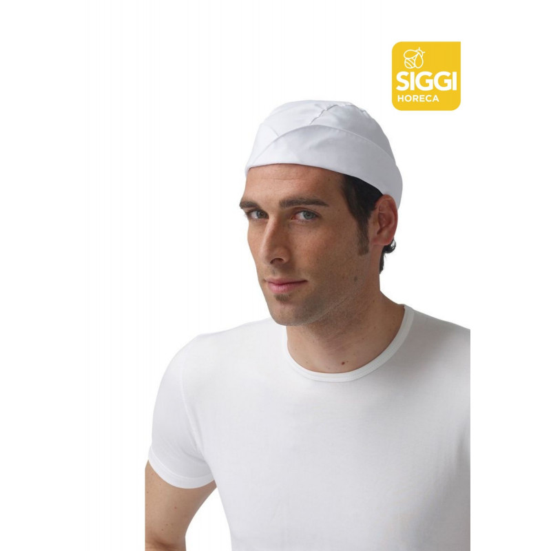 JOE Calot de cuisine blanc - BGA Vêtements