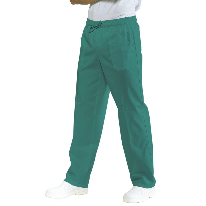 Pantalon &eacute;lastique mixte