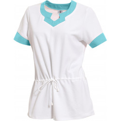 Serena Tunique Medicale  Manches Courtes Coton/poly