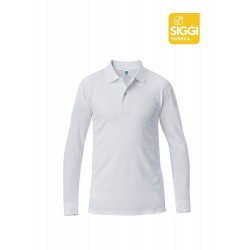 Summer Polo Homme Manches Longues 100% Coton