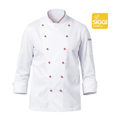 CARUSO VESTE CUISINE COL DRAPEAU ITALIEN