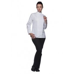 Veste De Cuisine Femme à Boutons Pressions