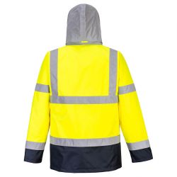 Parka Hi-vis BicoloreContrastée