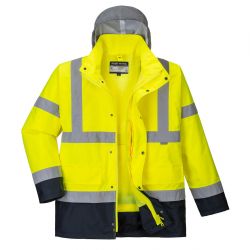 Parka Hi-vis BicoloreContrastée