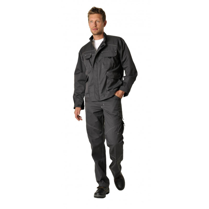 BLACKBUILDER blouson de travail polycoton résistant BLACKBUILDER blouson de travail polycoton résistant