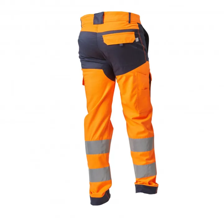 Pantalon Gaston Jaune/marine