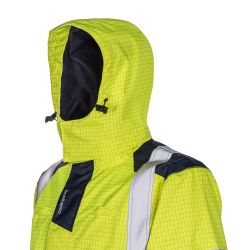 Nott Parka De Pluie Jaune Hv/marine