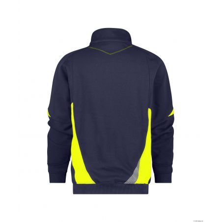 Aratu Sweat-shirt Bleu Nuit / Jaune