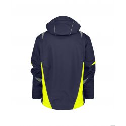 Kalama Veste Softshell Bleu Nuit / Jaune