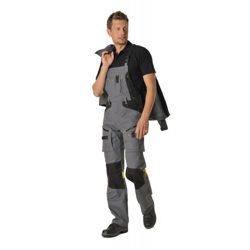 Cotte à bretelles DYNAMIC FIT Gris Cotte à bretelles DYNAMIC FIT Gris