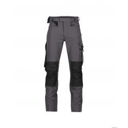 Pantalon De Travail Stretch Pg Gris Anthracite / Noir