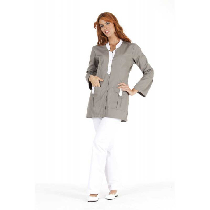 ALBANE Tunique de travail femme manches transformables