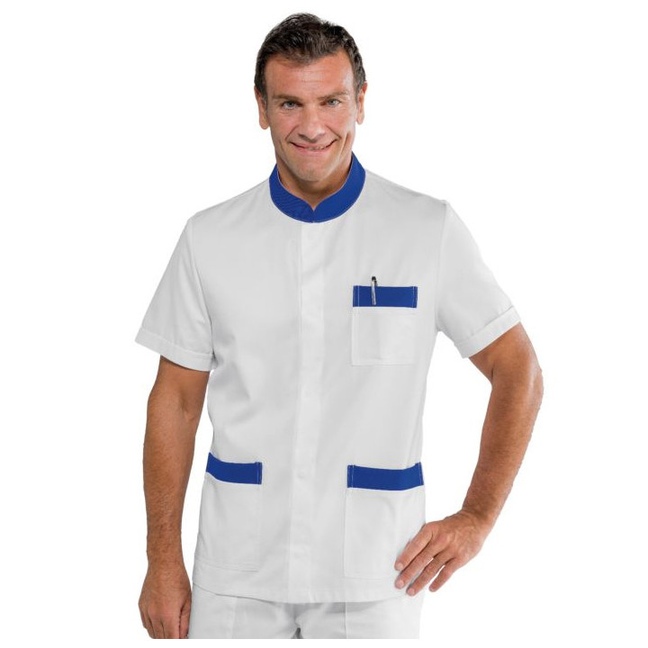 CORFU Tunique de travail homme manches courtes