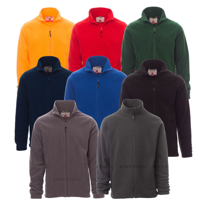 Veste NEPAL Polaire &agrave; Zip 100% Polyester